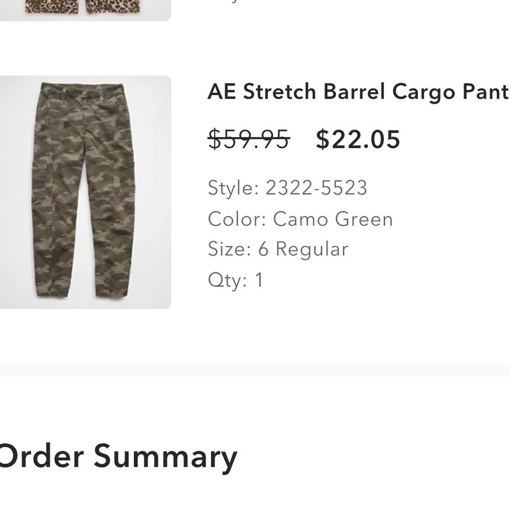 American Eagle Outfitters Camo Green Boyfriend Jeans